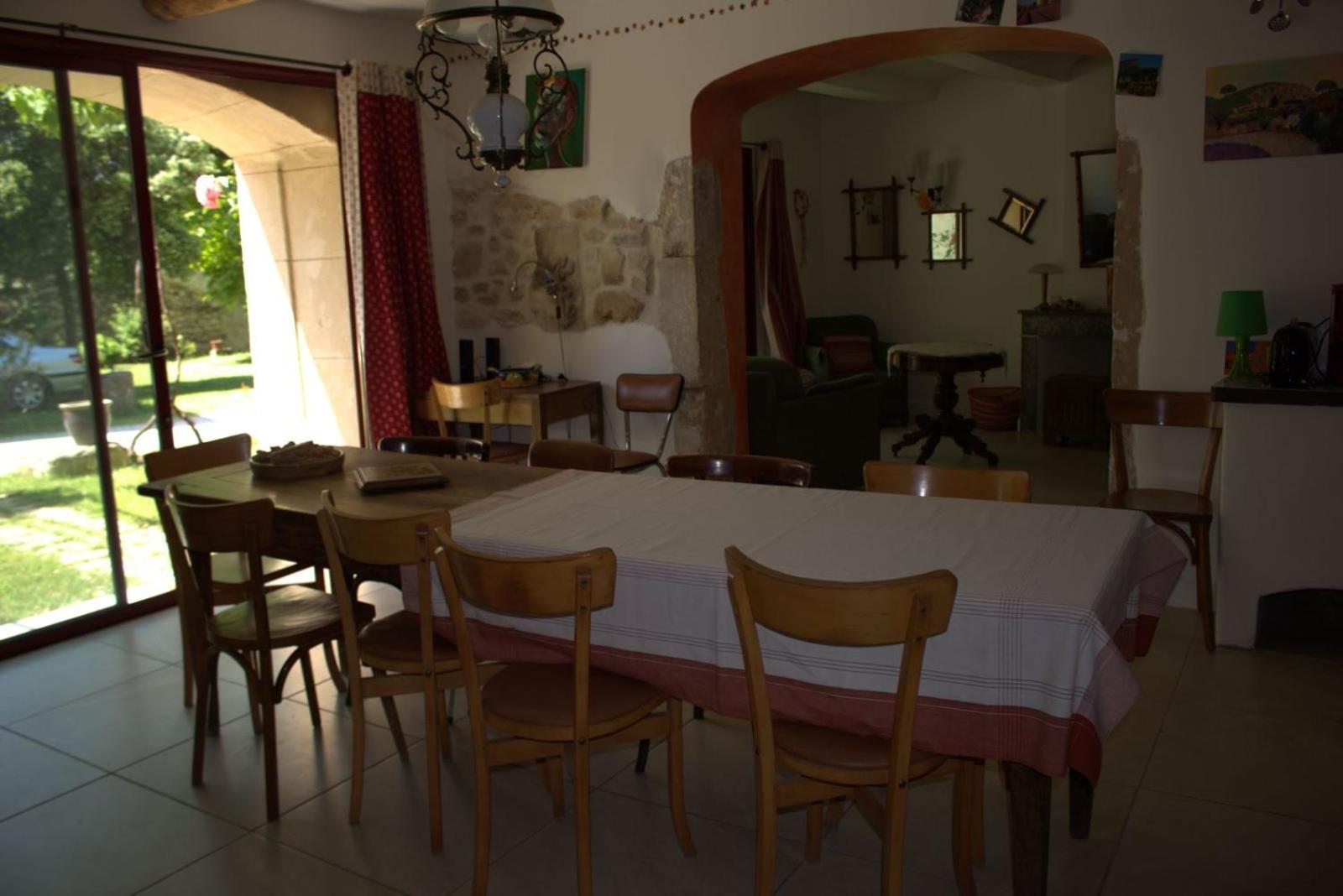 Вилла Chez Germaine Les Granges-Gontardes Экстерьер фото
